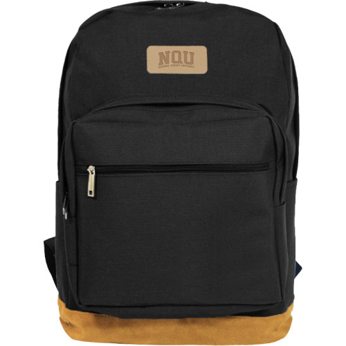 【團購商品,10個起做】NQU經典款後背包31L皮標款_黑色 【團購商品,10個起做】NQU經典款後背包31L皮標款_黑色
