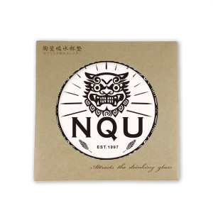 【團購商品,10個起做】NQU風獅爺款陶瓷吸水杯墊